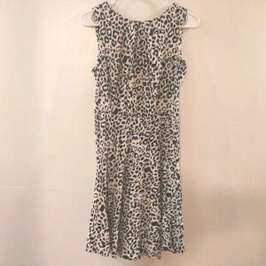 AB Studio Cheetah Print Dress